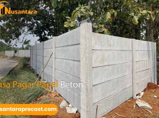 Jasa Pembuatan Pagar Panel Beton