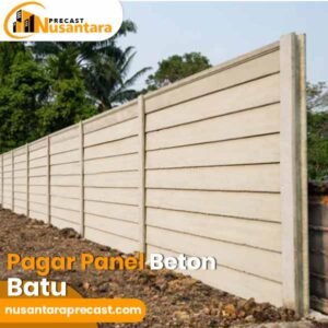 Harga Pagar Panel Beton Batu