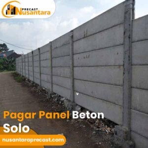 Harga Pagar Panel Beton Solo