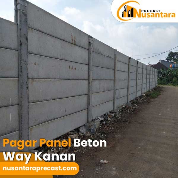 harga pagar panel beton Way Kanan