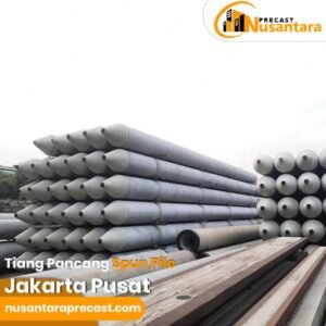 harga spun pile Jakarta Pusat